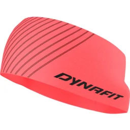 DYNAFIT Opaska SPEED DRYARN HEADBAND Ultra Coral - Czapki i chusty sportowe damskie - miniaturka - grafika 1