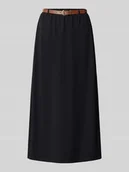 Spódnice - Długa spódnica z mieszanki bawełny model ‘LUNA’ - miniaturka - grafika 1