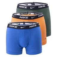 Majtki męskie - Męskie Bokserki NIKE TRUNK 3PK 0000KE1008AKT – Wielokolorowy - miniaturka - grafika 1