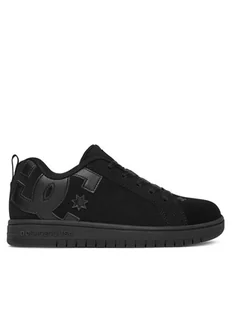 DC Sneakersy COURT GRAFFIK ADBS100207-BB2 Czarny - Buty dla chłopców - miniaturka - grafika 1