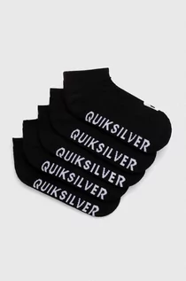 Skarpetki męskie - Quiksilver skarpetki 5-pack męskie kolor czarny - grafika 1