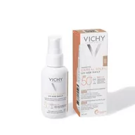 Balsamy i kremy do opalania - Vichy Uv-age Daily Fluid fotostarzenie SPF50+ 40ml - miniaturka - grafika 1