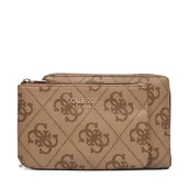 Etui na dokumenty i karty - Zestaw 2 etui Guess Berta Travel TXOB86 88048 Brązowy - miniaturka - grafika 1