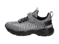 Buty sportowe męskie - American Club Szare sportowe buty dziecięce AMERICAN RL02/21 - - miniaturka - grafika 1
