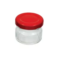 Pojemniki kuchenne - Paczka 30 Szt Słoiczków 40G Z Nakrętkami Czerwonymi - A30R - miniaturka - grafika 1