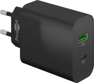 Ładowarki do telefonów - Ładowarka sieciowa USB-C USB PD 45W Goobay CZARNA - miniaturka - grafika 1