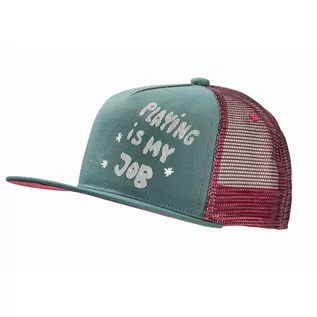 Czapki dla dzieci - Czapka z daszkiem dla dzieci Jack Wolfskin RIB CAP K hedge green - S - grafika 1