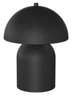 Lampy stojące - Nowoczesna czarna lampka nocna w kształcie grzybka P3-E76 - miniaturka - grafika 1