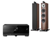 Kino domowe - Yamaha RX-A4A (czarny) + 702 S3 (mokka) - miniaturka - grafika 1