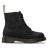 Glany męskie - Glany Dr. Martens 1460 Pascal Waxed 30666001 Czarny - miniaturka - grafika 1