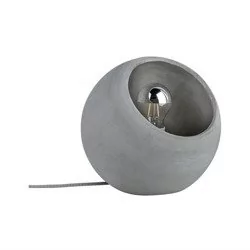 PAULMANN Bardzo nowoczesna betonowa lampa stołowa Ingram - Lampy stojące - miniaturka - grafika 1