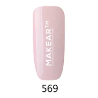 Lakiery hybrydowe - Makear Makear lakier hybrydowy 569 Lolipop 8ml - miniaturka - grafika 1