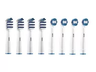 Końcówki do szczoteczek elektrycznych - 8x końcówki zamienne do Oral-B trizone + precision 29 - miniaturka - grafika 1