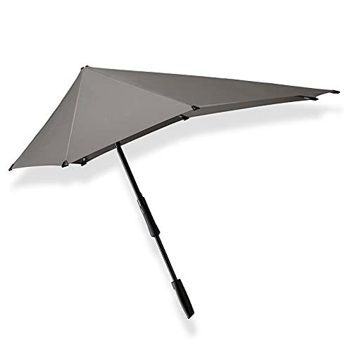 SENZ ° Large Stick Storm Umbrella Silk Grey, silk grey, ONE SIZE