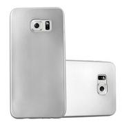Etui i futerały do telefonów - Cadorabo Samsung Galaxy S6 edge cador Abo  > < TPU Ultra Slim Matte Metallic etui silikonowe  Case Cover etui ochronne, Samsung Galaxy S6 Edge DE-112285 - miniaturka - grafika 1