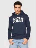 Bluzy męskie - Jack&Jones Bluza Corp 12152840 Granatowy Blazer Fit - miniaturka - grafika 1