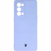 Etui i futerały do telefonów - Bizon Etui Case Silicone Oppo Reno 6 Pro fioletowe BCSRE6PLPU - miniaturka - grafika 1