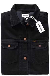 Wrangler, Kurtka damska, Long Vest Black W418Rj24Q, rozmiar XS - Kurtki damskie - miniaturka - grafika 1