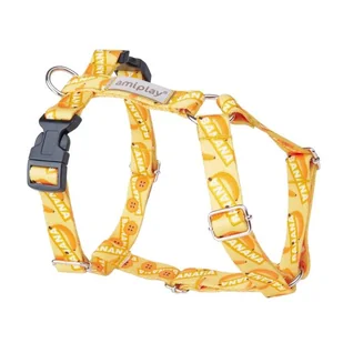 Amiplay BeHappy Szelki regulowane Guard rozmiar S banana - Szelki dla psów Amiplay BeHappy Szelki regulowane Guard rozmiar S banana - Szelki dla psów - miniaturka - grafika 1