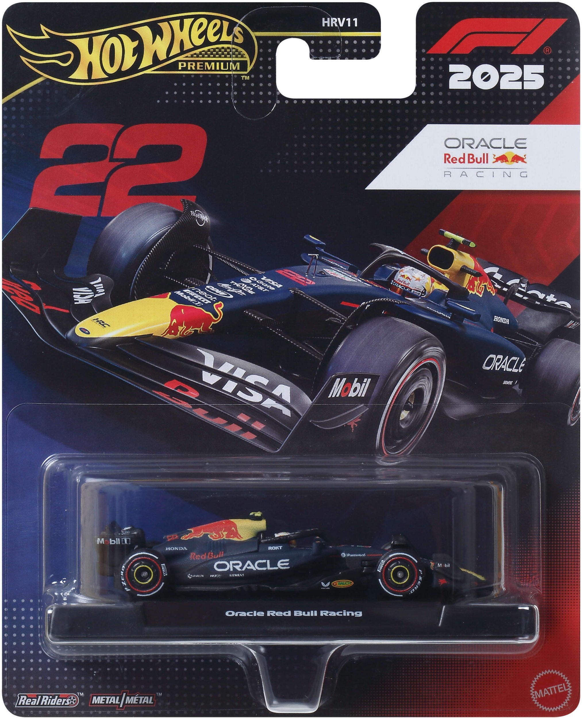 Mattel Hot Wheels premium F1 Red Bull Yuki Tsunoda bolid 22 JKD95