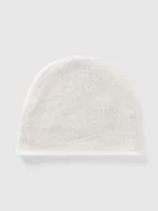 Czapki damskie - Benetton Dwustronna czapka beanie w kolorze szaro-białym - miniaturka - grafika 1