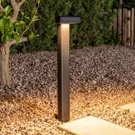 Lampy ogrodowe - FARO BARCELONA Słupek oświetleniowy LED Balic, czarny, aluminium, wysokość 58 cm - miniaturka - grafika 1