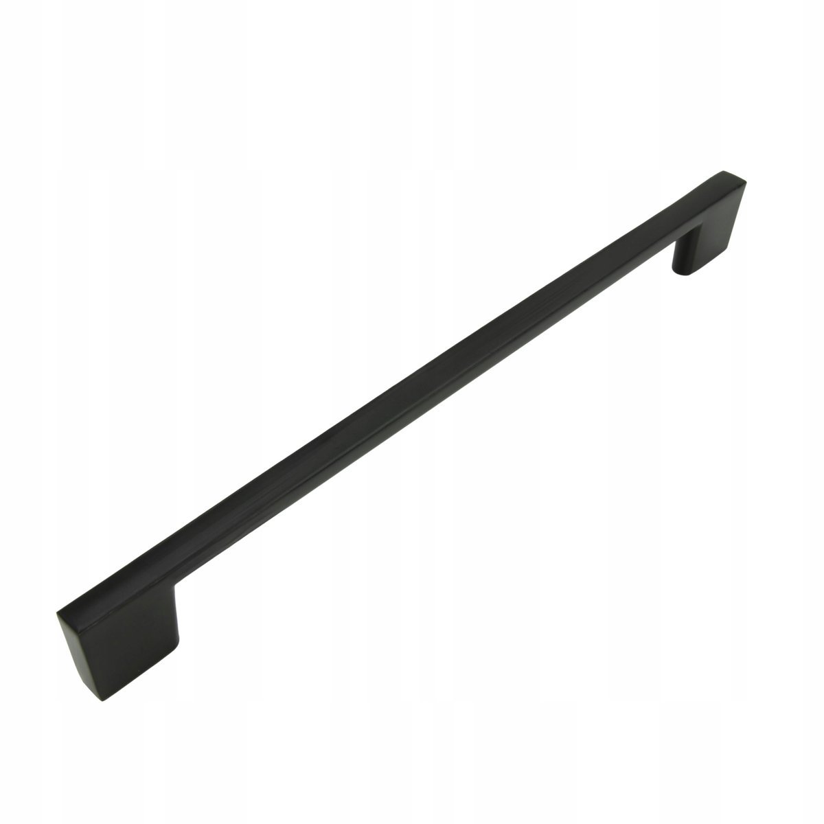 Uchwyt meblowy czarny 256 mm metalowy uchwyt do szafki szuflady do mebli ku