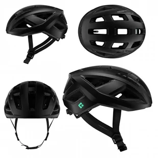 Kask rowerowy LAZER Tonic L 58-61cm czarny - Kaski rowerowe - miniaturka - grafika 1