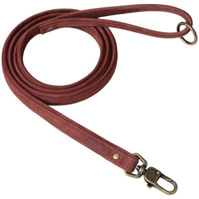 Smycz PELUVIO Regent S (170 x 1.5 cm) Brązowy