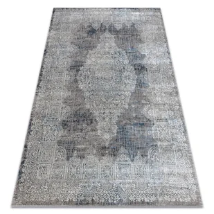 Dywan BLISS Z214AZ221 krem / - Rozeta, nowoczesny, strukturalny niebieski 140x190 cm - Dywany - miniaturka - grafika 1