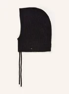 Czapki damskie - Tommy Hilfiger Czapka schwarz - TOMMY HILFIGER - miniaturka - grafika 1