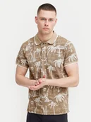 Koszulki męskie - Blend Polo 20716905 Beżowy Regular Fit - miniaturka - grafika 1