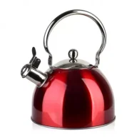 Czajniki na gaz - Mondex Czajnik Liam Red 2.5 l - miniaturka - grafika 1