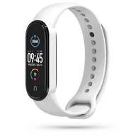 Akcesoria do smartwatchy - Tech-Protect Pasek Iconband do Xiaomi Mi Band 5 / 6 White - miniaturka - grafika 1