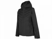 Kurtki damskie - Kurtka damska 4F głęboka czerń - miniaturka - grafika 1