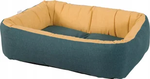 Zolux Legowisko prostokątne dla psa ONE SPRINGBOK 75 cm zielony/żółty - Legowiska dla psów - miniaturka - grafika 1