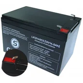 Baterie do zasilaczy awaryjnych UPS - Akumulator Żelowy Agm 12V 14Ah Ups Bezobsługowy - miniaturka - grafika 1