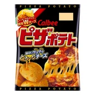 Chipsy - Calbee Potato Chips Pizza 60g - miniaturka - grafika 1