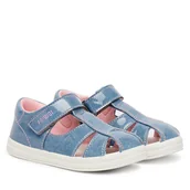 Buty dla dziewczynek - Sandały Primigi 1355455 S Niebieski - miniaturka - grafika 1