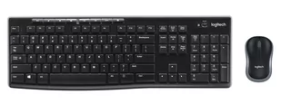 Logitech MK270 klawiatura RF Wireless AZERTY Francuski Czarny - Zestawy komputerowe - miniaturka - grafika 1