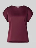 Bluzki damskie - T-shirt z okrągłym dekoltem model ‘ELLETTE’ - miniaturka - grafika 1