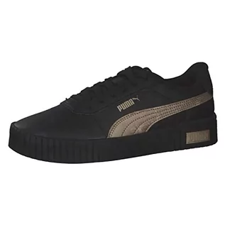 Trampki damskie - PUMA Damskie trampki Carina 2.0 Space Metallics, Puma Black Puma Gold, 36 EU - grafika 1