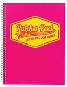 Notesy i bloczki - Pukka Pad Kołonotatnik Jotta Neon A4 200k. # różo. - miniaturka - grafika 1