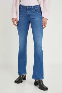 Spodnie damskie - Marc O'Polo jeansy damskie high waist - grafika 1