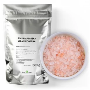 Sól Himalajska gruboziarnista różowa 1kg - Kosmetyki do kąpieli - miniaturka - grafika 1