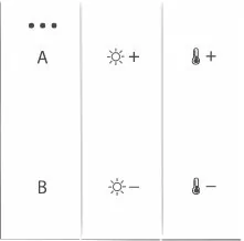 Panel Bluetooth starujący AZ5210 na baterie biały - Lampy pozostałe - miniaturka - grafika 1