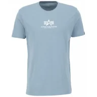 Odzież taktyczna i umundurowanie - Alpha Industries Basic T ML 118533 134 - Szaro-Niebieska  S - miniaturka - grafika 1