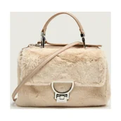 Torebki damskie - Coccinelle Torebka na ramię ARLETTIS | z dodatkiem skóry - miniaturka - grafika 1