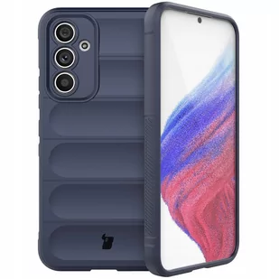 Bizon Etui Case Tur do Galaxy A54 5G, granatowe - Etui i futerały do telefonów - miniaturka - grafika 1