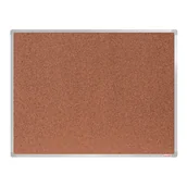 Tablice i flipcharty - boardOK Tablica korkowa boardOK, 120x90 cm, eloksowana rama VOK120090-3100 - miniaturka - grafika 1